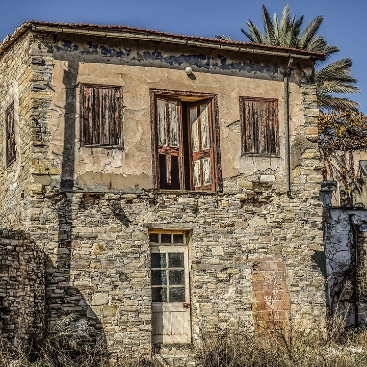 Architecture, Old, House, Building, Exterior, Facade