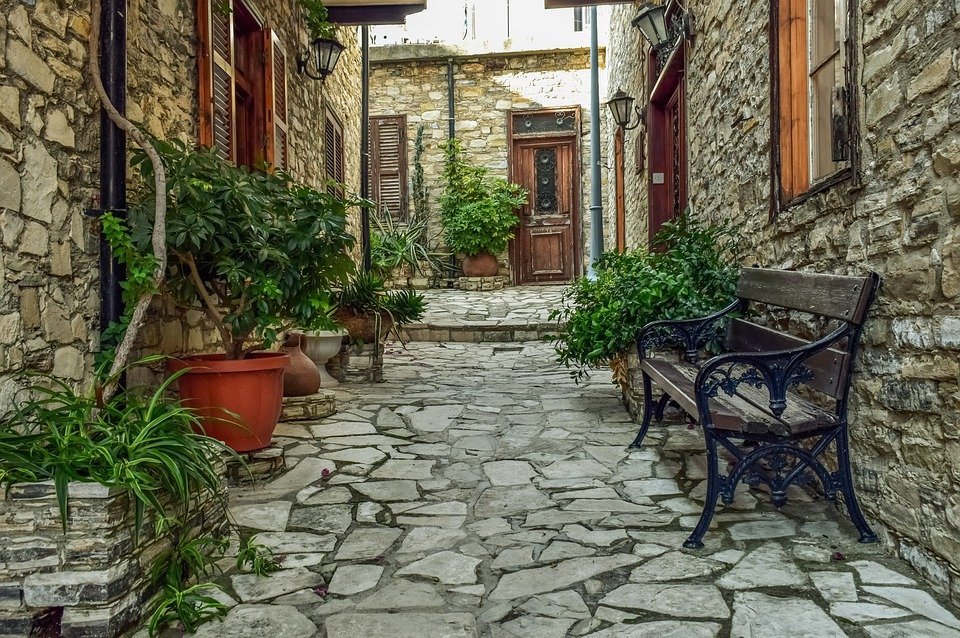 Backstreet, Village, Architecture, Traditional, Stone