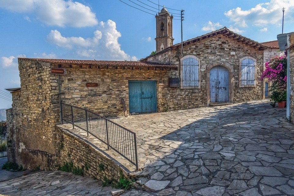 Cyprus, Kato Lefkara, Architecture, Village