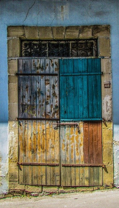 Door, Old, Traditional, House, Wooden, Aged, Rusty