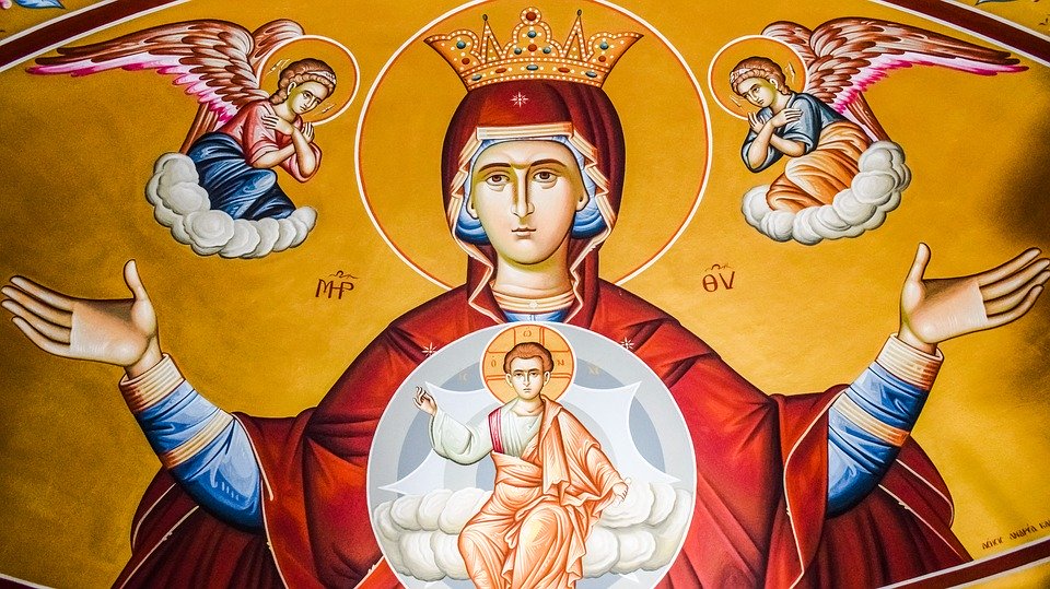 Virgin Mary, Queen Of Heaven, Iconography, Religion